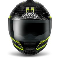 Airoh_Full Face_ST 701_Safety Full Carbon Yellow Gloss