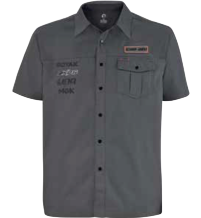 camiseta estilo tecnico gris