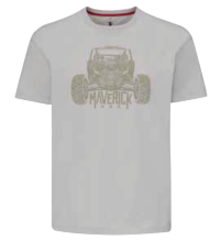 camiseta maverick gris