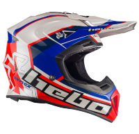 Raptor Fibra Blanco Rojo Azul