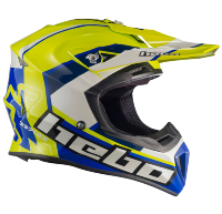 Raptor Fibra Amarillo Azul Blanco